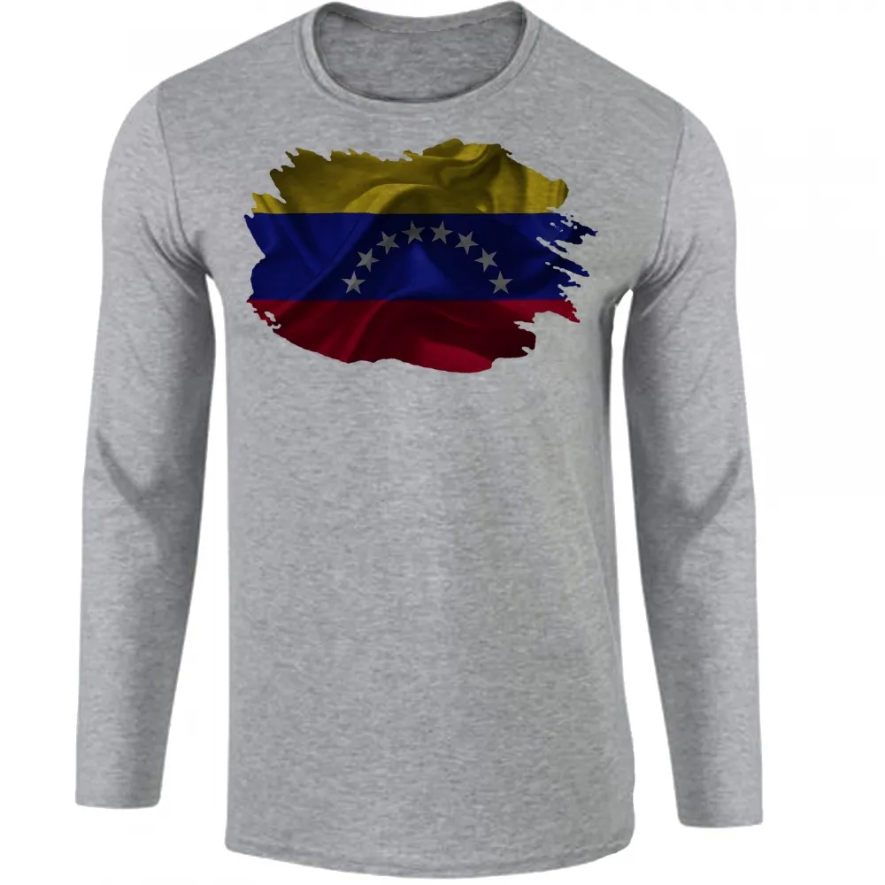 Camiseta manga longa Infantil ou Adulto Venezuela