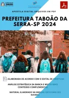 Apostila Pref Taboão da Serra SP Assistente Administrativo 2024