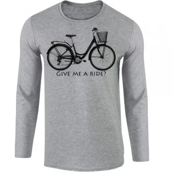 Camiseta manga longa Infantil ou Adulto Bike bicicleta ciclista