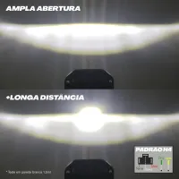 Farol de Embutir Milha LED 40W Spot - Angel Eyes + Seta + Tictac - Und - Foto 3