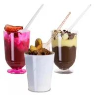 Mini Colher Cristal 8cm GoldenPlast 20X200un - Foto 3