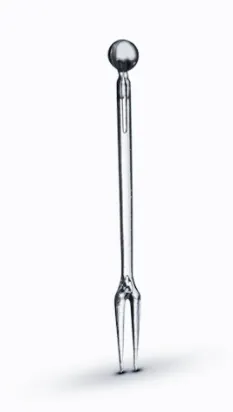 Espetinho Acrílico P/ Petisco Cristal Plastilânia 50X100un