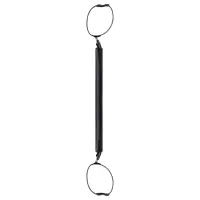 SEPARADOR DE BRAÇOS 35CM  REVESTIDO EM COURINO - PRETO.                                                                            LIBYSEXSHOP - Foto 2