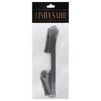 SEPARADOR DE BRAÇOS 35CM  REVESTIDO EM COURINO - PRETO.                                                                            LIBYSEXSHOP - Foto 6