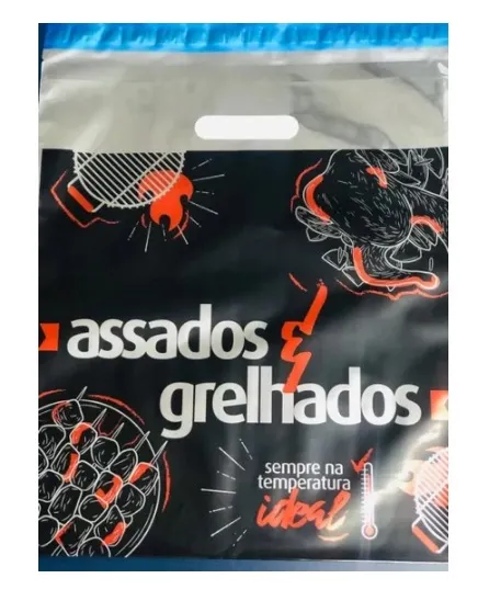 Sacola Térmica Metalizada Para Frango 32x37cm C/100