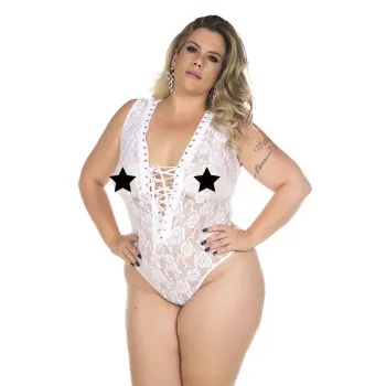 Body Plus Size Duquesa Pimenta Sexy