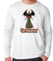 Camiseta manga longa Infantil ou Adulto Vingador vilão Caverna do Dragão - Foto 3