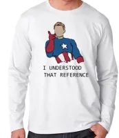 Camiseta manga longa Infantil ou Adulto Capitão América understood vingadores - Foto 3