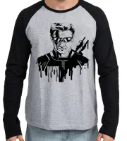Camiseta manga longa Infantil ou Adulto Gavião Arqueiro Vingadores avengers - Foto 2
