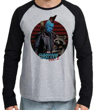 Camiseta manga longa Infantil ou Adulto Guardiões da Galáxia yondu vol 2 - Foto 2