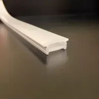 Perfil Flex Silicone Sobrepor Flexivel 15x10mm - mangueira para fita de led  - o metro - Foto 12