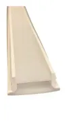 Perfil Flex Silicone Sobrepor Flexivel 100x30mm - mangueira para fita de led  - o metro - Foto 16