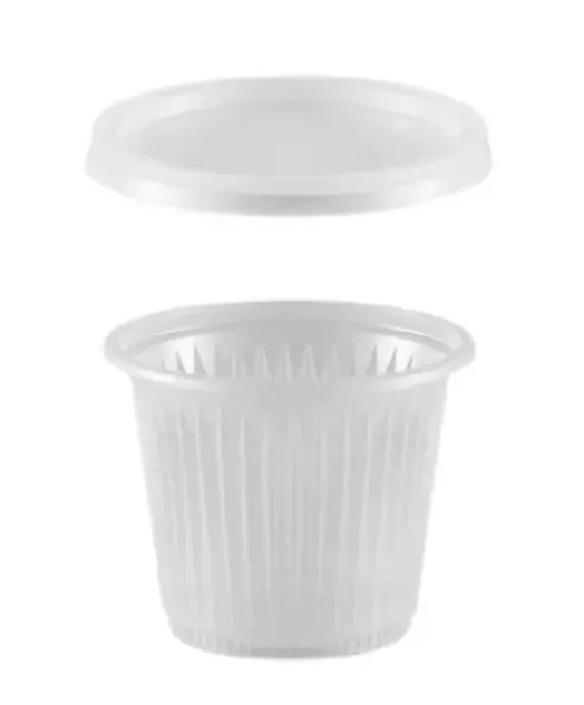 Copo Plástico 50ml com Tampa Para Molho Copaza C/100