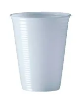 Copo Plástico 200ml PP Branco/Cristal Copozan C2500 - Foto 2