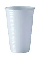 Copo Plástico 500ml PP  Branco/Cristal Copozan C/1000 - Foto 2