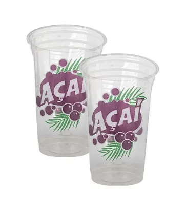 Copo Plástico 550ml PP Para Açaí Copozan C/1000