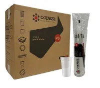 Copo Plástico 770ml PP Cristal Copaza C/500 - Foto 2