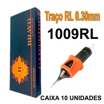 Cartucho BRAVO 0.30mm 1009RL Traço - CAIXA 10 UNIDADES