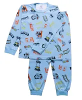 Pijama Infantil Masculino Tamanho 6 Longo com Punho - Foto 2