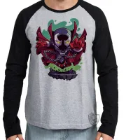 Camiseta manga longa Infantil ou Adulto SPAWN soldado do inferno herói - Foto 2