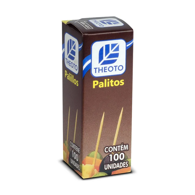 Palito de Dente Theoto 25x100un