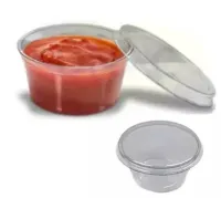 Pote 60ml  Para Molho Cristal Prafesta C/20 - Foto 2