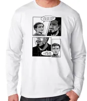 Camiseta manga longa Infantil ou Adulto Tony stark homem ferro vs aranha spiderman - Foto 3