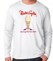 Camiseta manga longa Infantil ou Adulto Tony Stark homem ferro sorvete mister - Foto 2