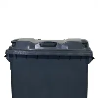 Container de Plástico Injetado 1000L Cinza - Foto 2