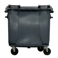 Container de Plástico Injetado 1000L Cinza - Foto 5