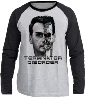 Camiseta manga longa Infantil ou Adulto Bolsonaro exterminador futuro - Foto 3