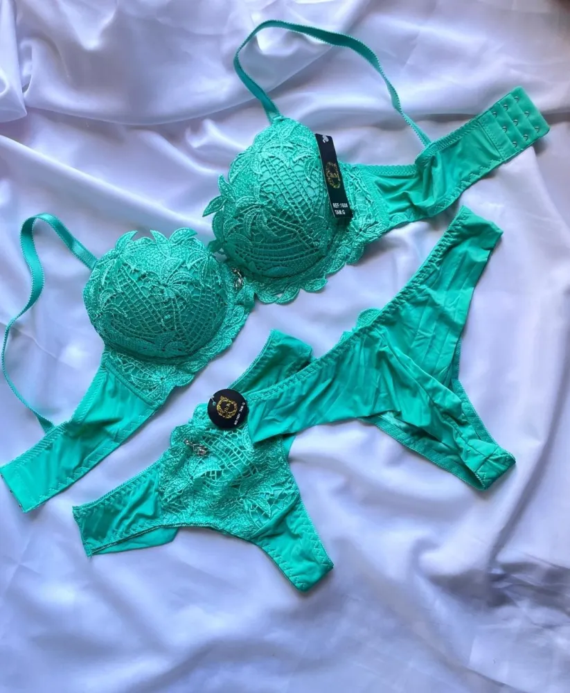  Conjunto Lingerie Luxo