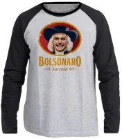 Camiseta manga longa Infantil ou Adulto Bolsonaro na veia - Foto 3