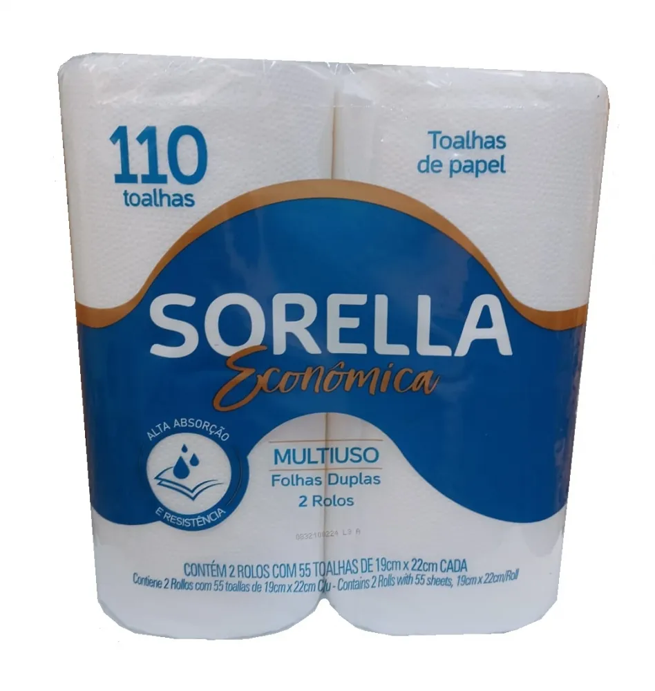 Toalha de Cozinha Sorella 12X2un