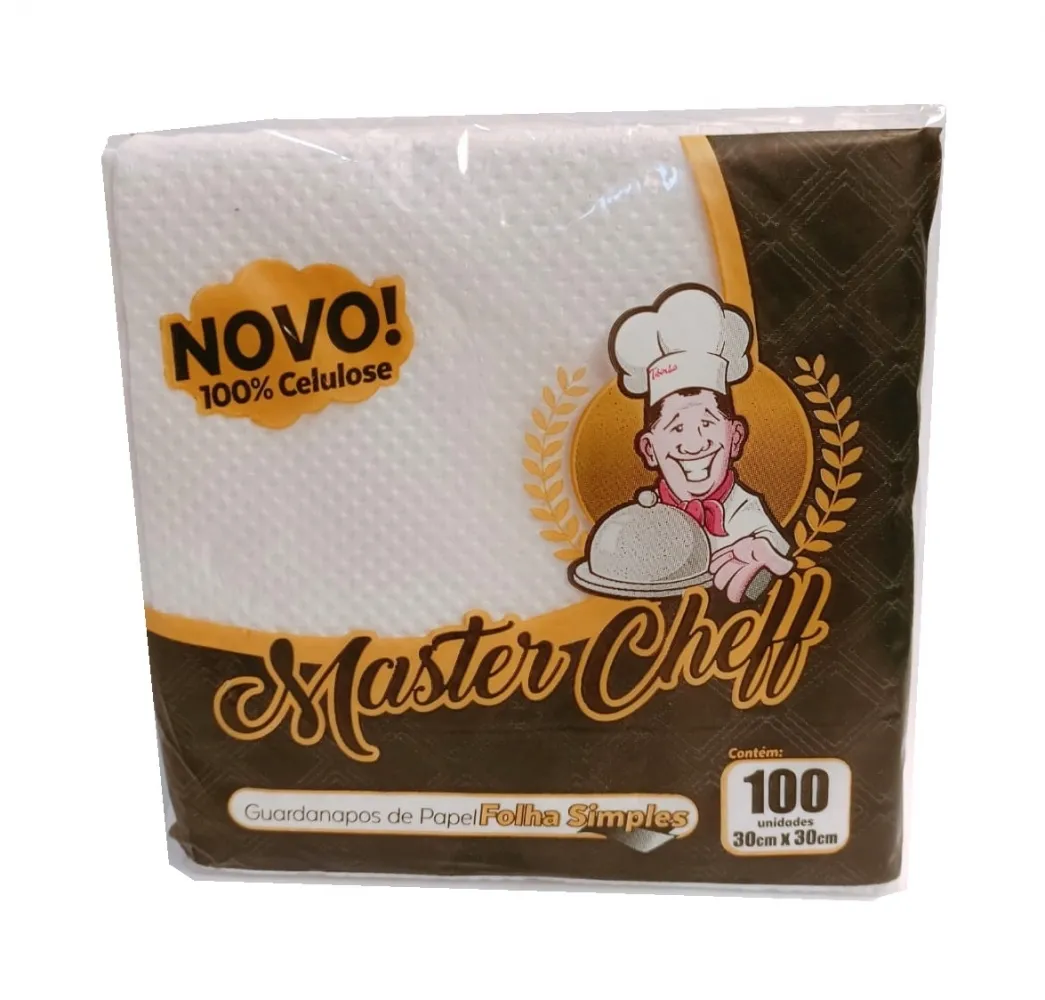 Guardanapo de Papel 30X30cm Masterchef Luxo 30x100un