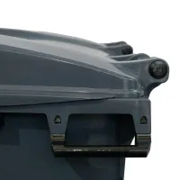 Container de Lixo ou Lixeira  Gruplast em Plástico  1000L Verde - Foto 6