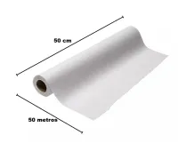 Lençol Hospitalar Branco Simples 50X50cm C/6 - Foto 2