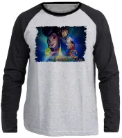 Camiseta manga longa Infantil ou Adulto A caminho da Lua - Foto 3