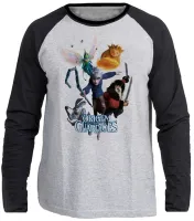 Camiseta manga longa Infantil ou Adulto A Origem dos Guardiões - Foto 3