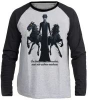 Camiseta manga longa Infantil ou Adulto A Origem dos Guardiões Breu vilão - Foto 3