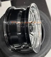 RODA SSR SPIKE POLIDA 15x7 5X114 - JEGS (PAR) - FRETE A COBRAR NO DESTINO  - Foto 4