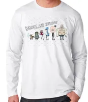 Camiseta manga longa Infantil ou Adulto Apenas um show personagens - Foto 2