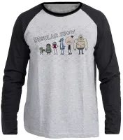 Camiseta manga longa Infantil ou Adulto Apenas um show personagens - Foto 3