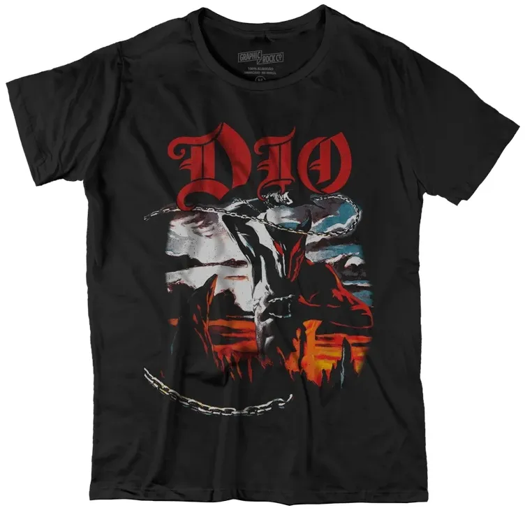 CAMISETA DIO HOLY DIVER TRECHO Imagem