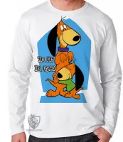 Camiseta manga longa Infantil ou Adulto Bibo pai bob filho tal - Foto 2