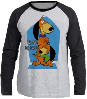 Camiseta manga longa Infantil ou Adulto Bibo pai bob filho tal - Foto 3