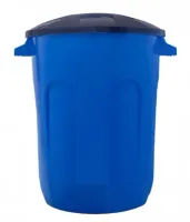 Lixeira 93l Colorida Com Tampa Jaguar 1UN - Foto 5