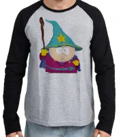 Camiseta manga longa Infantil ou Adulto cartman south park desenho cartoon - Foto 2