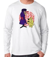 Camiseta manga longa Infantil ou Adulto Dick Vigarista Mutley corrida maluca - Foto 3