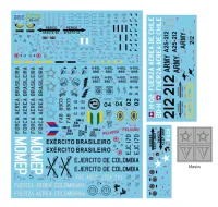 Decalque H-60 Blackhawk 1/35 Fcm 35001 Decal Plastimodelismo - Foto 2